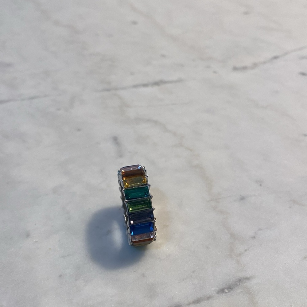 Mure + Grand NYC Rainbow Baguette Ring - Picture 5 of 7